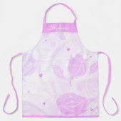 Roze Harten en  Rozen Schort (Voorkant)