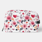 Roze harten en Rozen Toilettasje (Achterkant)