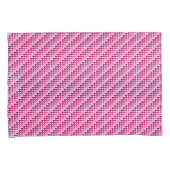 Roze harten kussensloop (Voorkant-Rechts)