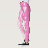 Roze harten leggings (Links)