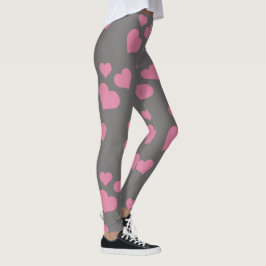 Roze harten Leggings