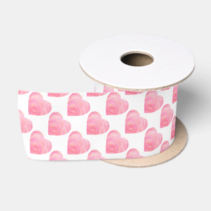 Roze harten lint