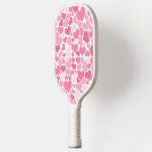 Roze harten Patroon Pickleball Paddle (Links)