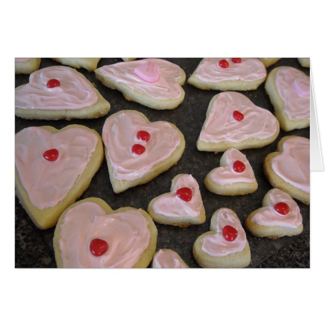 Roze Hartkoekjes (Voorkant Horizontaal)