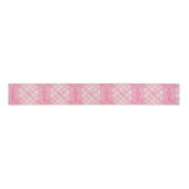 ROZE HARTQUILT 3"Breed Grosgrain Lint (Voorkant)