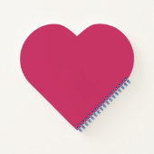 Roze hartvormig notitieboek (Achterkant)