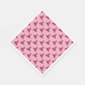 Roze Heks Pet Servet (Hoek)