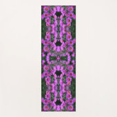 Roze Herfst Aster Flowers Abstract Yogamat (Voorkant)