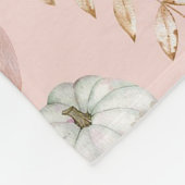 Roze Herfst Coquette Deken (Hoek)