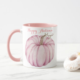 Roze Herfst Geëiste Mok