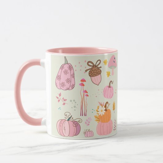 Roze Herfst Mok (Links)
