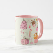 Roze Herfst Mok (Voorkant rechts)
