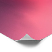 Roze Herfsten Raven Poster (Hoek)