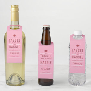 Roze het kwastje was het gedoe Afstuderen waard Flessenhanger