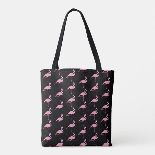 Roze het Ontwerp van het Flamingo - het Tas van de (Achterkant)