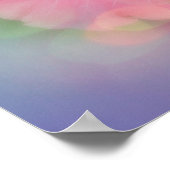 Roze Hibiscus Flower Poster (Hoek)