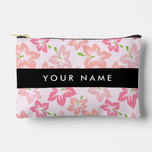 Roze Hibiscus, Roze Bloemen, Je Naam Etui