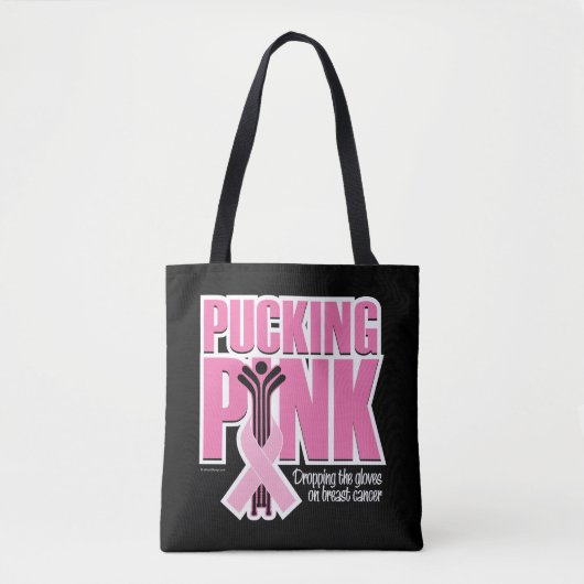 Roze (Hockey) Tote Bag (Voorkant)