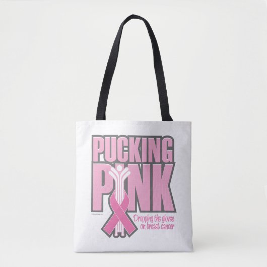 Roze (Hockey) Tote Bag (Voorkant)