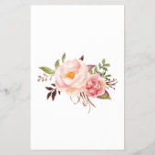 Roze hoe oud ze waren Baby shower game Kaart (Achterkant)