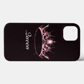 Roze Hoesje-Mate iPhone Case (Achterkant (horizontaal))