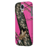 Roze Hoesje van Camo Galaxy (Achterkant Links)