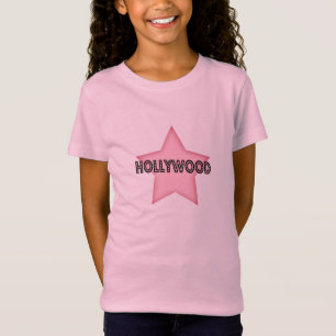 Roze Hollywood Star Producten T-shirt