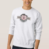 Roze Hond Digitale Sweatshirt (Voorkant)