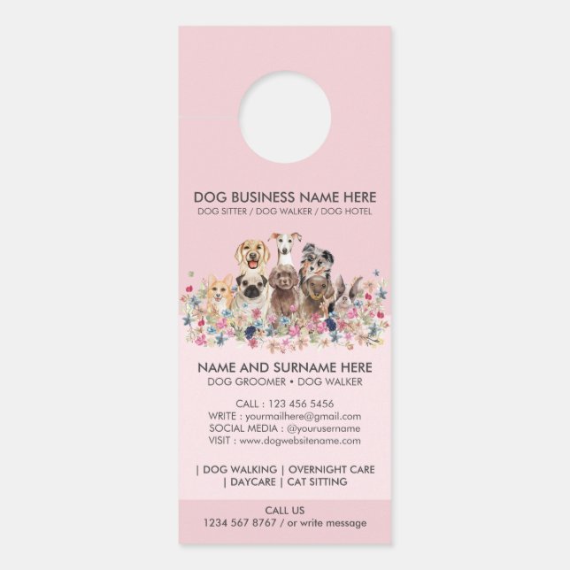 Roze Honden (Voorkant)