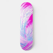 Roze horizon skateboard (Voorkant)