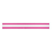 Roze horizontale strepen grosgrain lint (Voorkant)