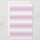 Roze horizontale stripe-lakpapier voor zeep (Voorkant / Achterkant)
