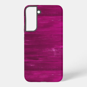 Roze houtextuur strepen samsung galaxy hoesje