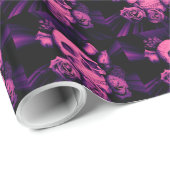 Roze huidontwerper ompakken papier (Rol Hoek)