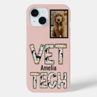Roze Huisdier Foto Vet Tech Naam