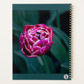 Roze humeurige tulp planner (Achterkant)