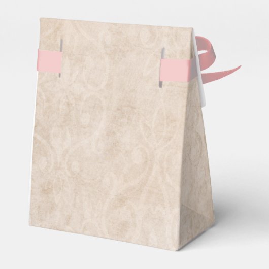 roze huwelijk bedankdoosjes (Achterkant)