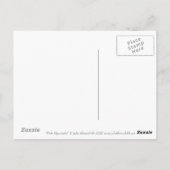 Roze hyacinths Spring Flowers Floral Art Painting Briefkaart (Achterkant)