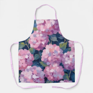 Roze Hydrangea Bloemen Schort
