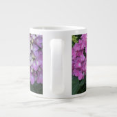 Roze hydrangea extra grote beker (Achterkant)