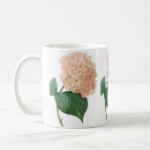  Roze hydrangea Hortensia Bloem door Redoute Koffiemok (Links)
