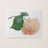  Roze hydrangea Hortensia Bloem door Redoute Legpuzzel (Horizontaal)