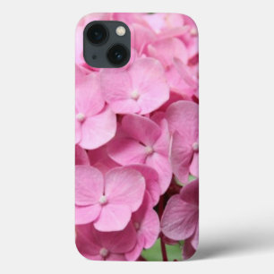 Roze Hydrangea iPad-draagtas iPhone 13 Hoesje