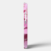 Roze Hydrangea iPad-draagtas Case-Mate iPhone Case (Achterkant / Links)