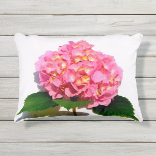 Roze hydrangea roze florroze bloem buitenkussen
