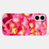 Roze hydrangea roze florroze bloem Case-Mate iPhone case (Achterkant (horizontaal))