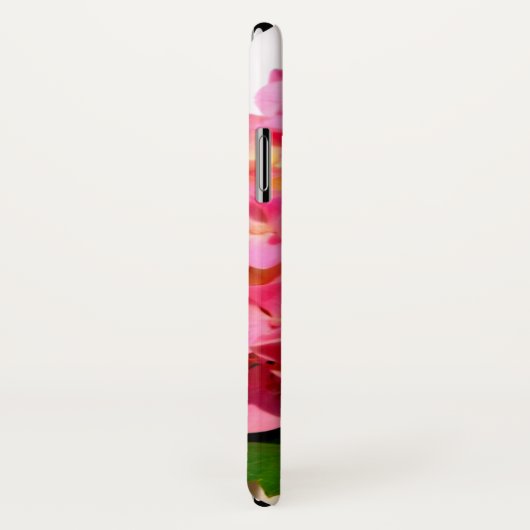 Roze hydrangea roze florroze bloem Case-Mate iPhone case (Achterkant / rechts)