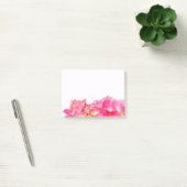 Roze hydrangea roze florroze bloem post-it® notes (Kantoor)