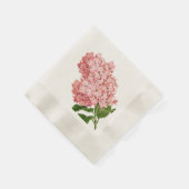 Roze Hydrangea uit de Vintage-collectie, Op Maat G Servetten (Hoek)