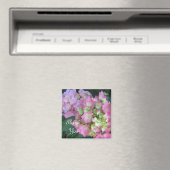 Roze Hydrangea's Dank Je Magneet (Insitu (Vaatwasser))